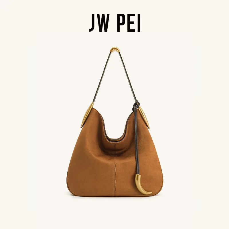 Bolso Hobo "Carly" de JW PEI - Ante y Elegancia Escultural