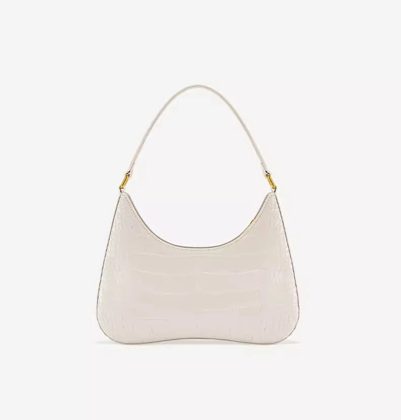 Bolso de Hombro "Eva" de JW PEI - Textura Croco de Lujo