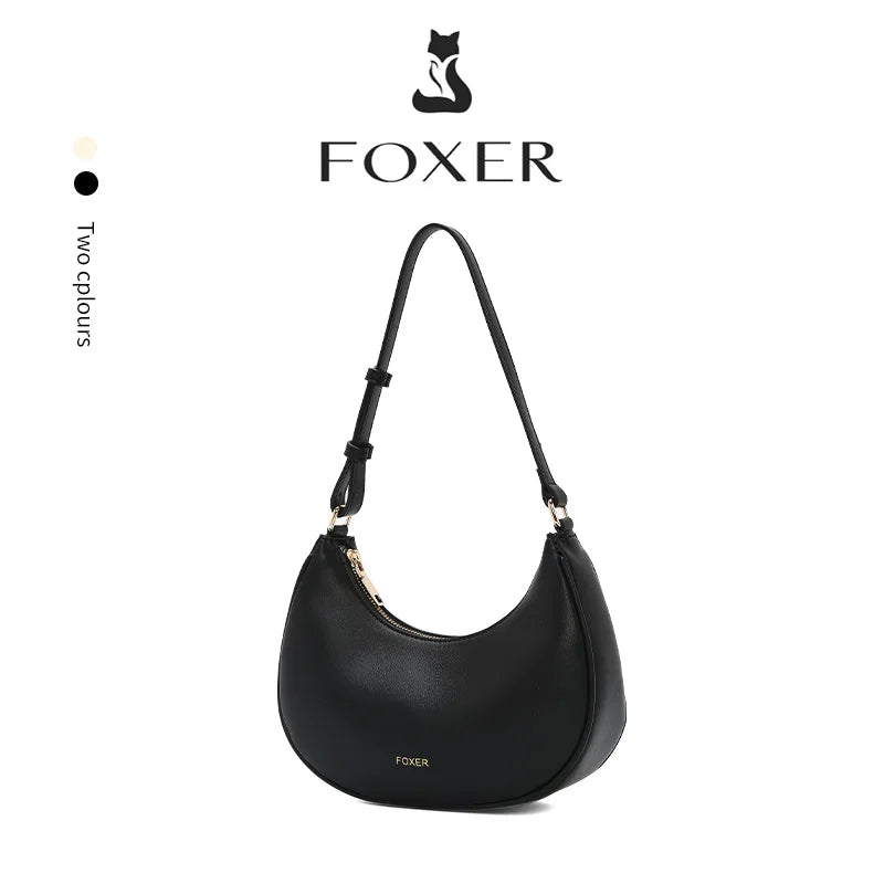FOXER 2025 Bolso Media Luna: El Regreso del Minimalismo '90s